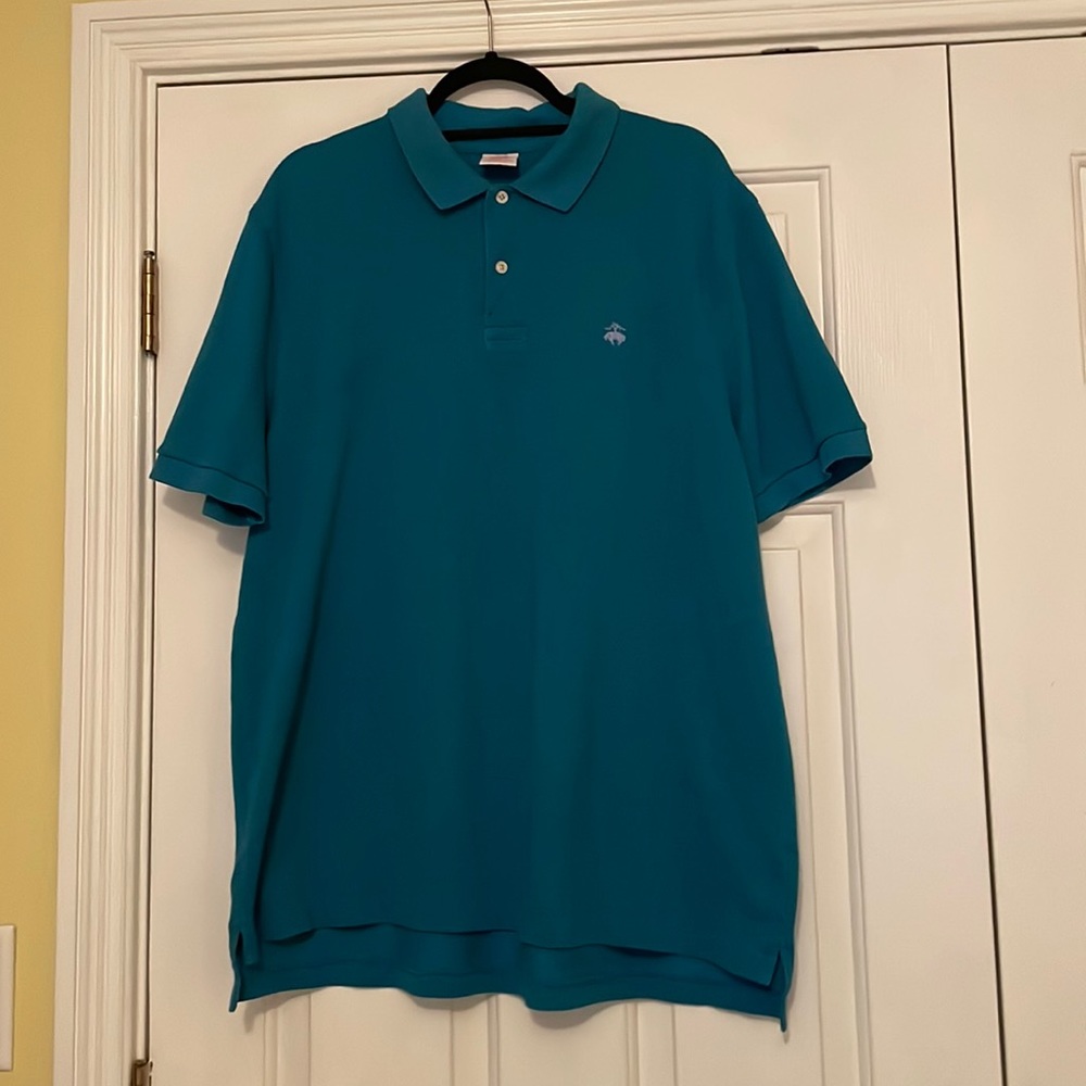 Brooks Brothers Teal Polo Shirt